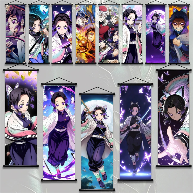 Home And Textiles - Shinobu Kocho Demon Slayer - Pergamena