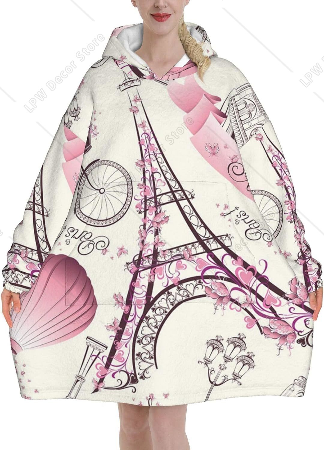 Home Textiles Paris - Felpe con cappuccio stampate con motivo