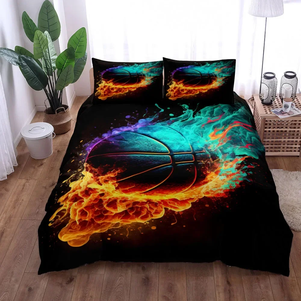 Home Textiles Uk - Fantastico set copripiumino da basket con