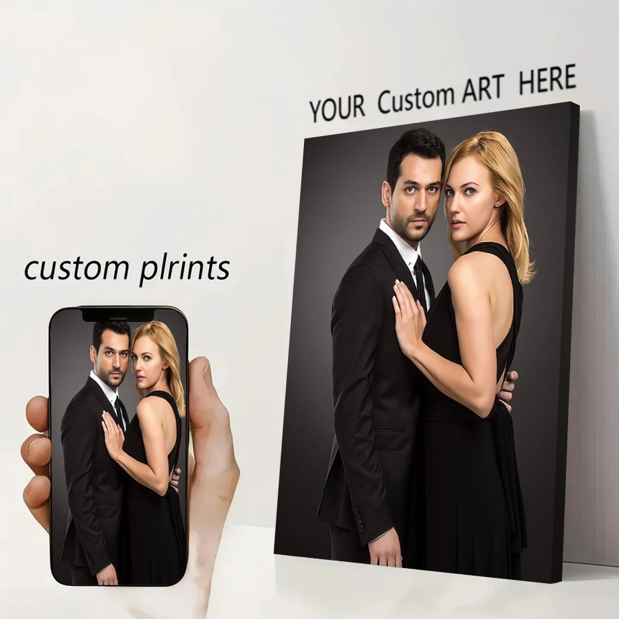 Home And Textiles - Poster su Tela Personalizzato con Stampa