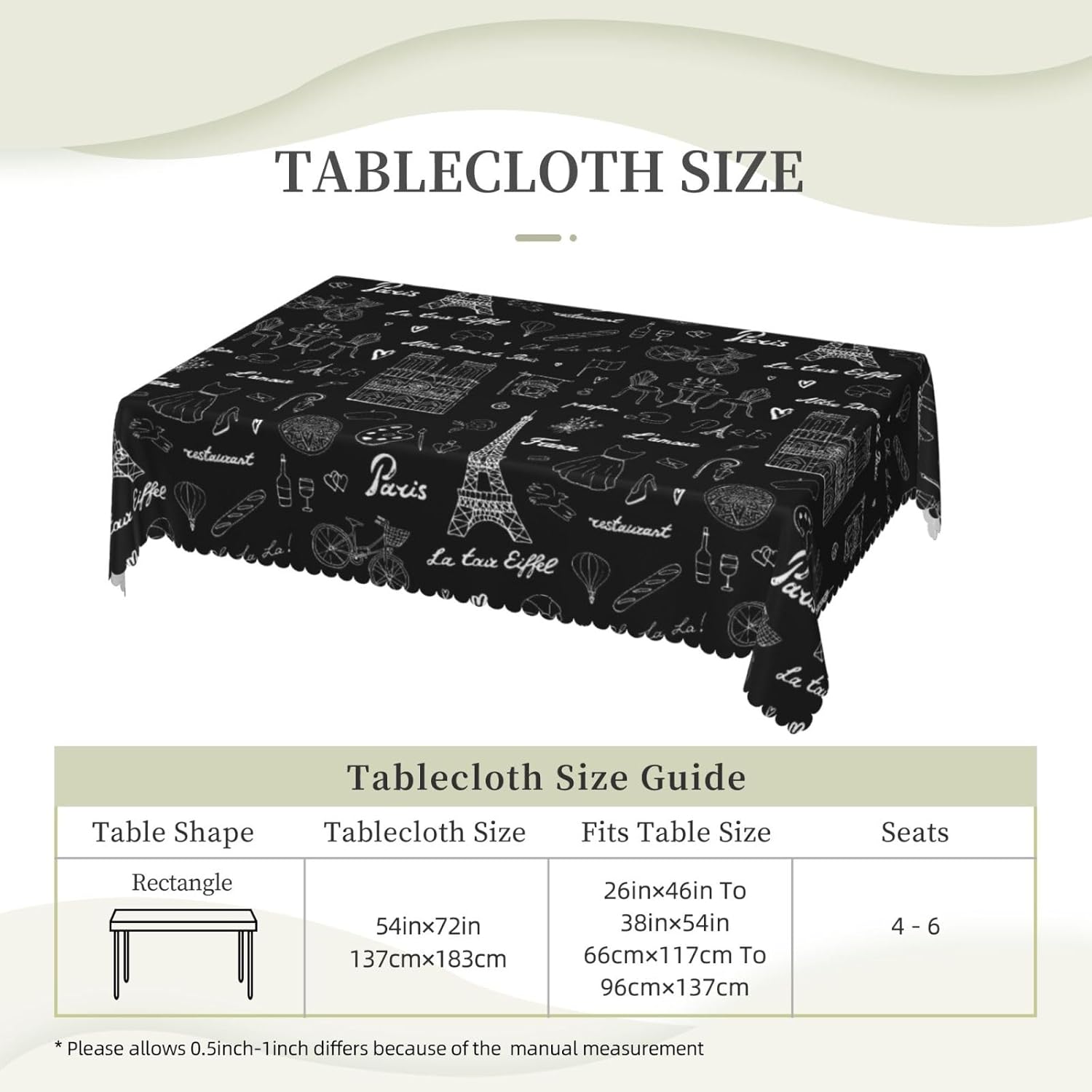 Tovaglia con torre Eiffel, Fra - Home Textiles Paris recensione e prezzo