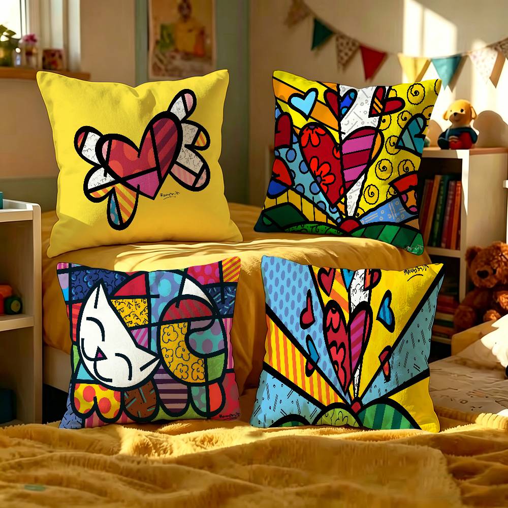 Britto Art fodera per cuscino, - Home Art Textiles recensione e prezzo