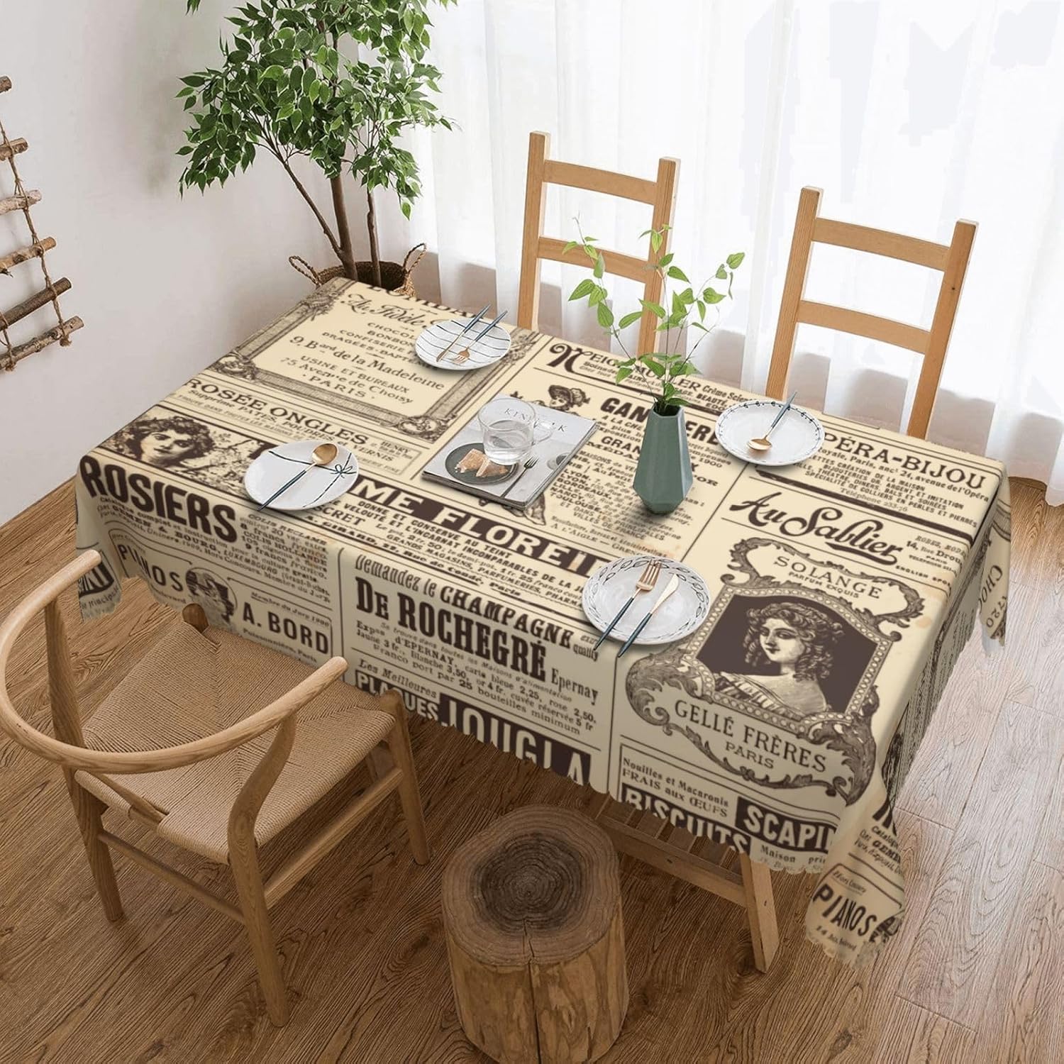 Tovaglia Vintage con Motivo Gi - Home Textiles Paris recensione e prezzo