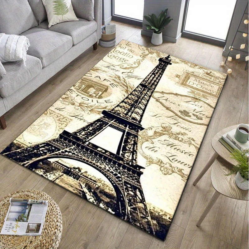 Tappeto a tema Torre Eiffel Pa - Home Textiles Paris recensione e prezzo