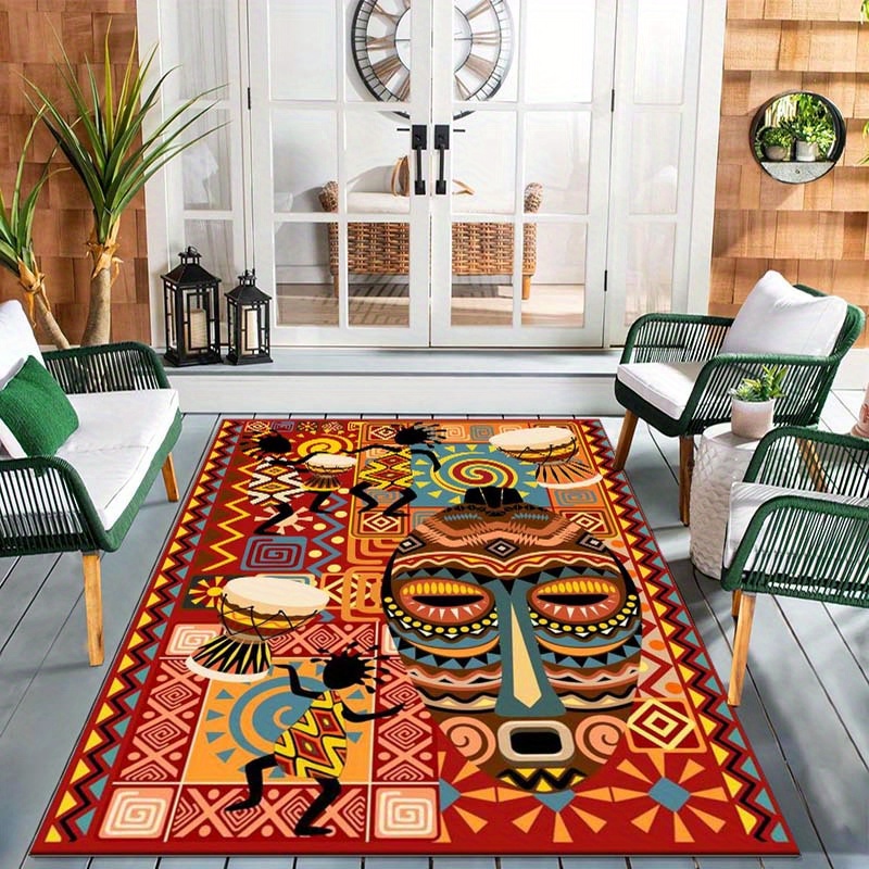 Tappeto artistico africano per - Home Art Textiles recensione e prezzo