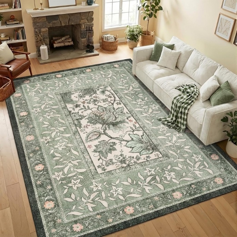 Tappeto con stampa vegetale re - Home Lines Textiles recensione e prezzo