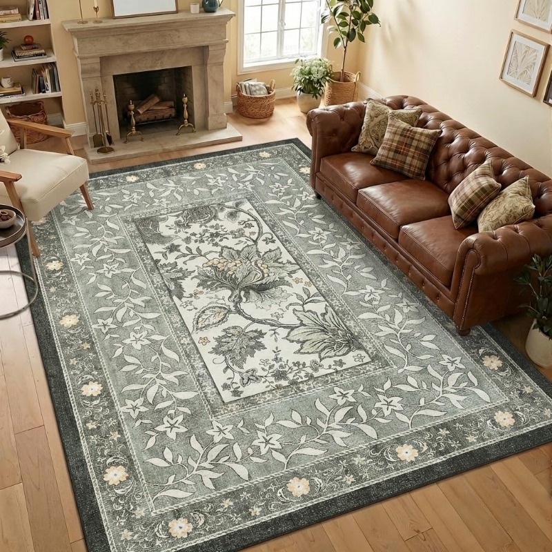Tappeto con stampa vegetale re - Home Lines Textiles recensione e prezzo